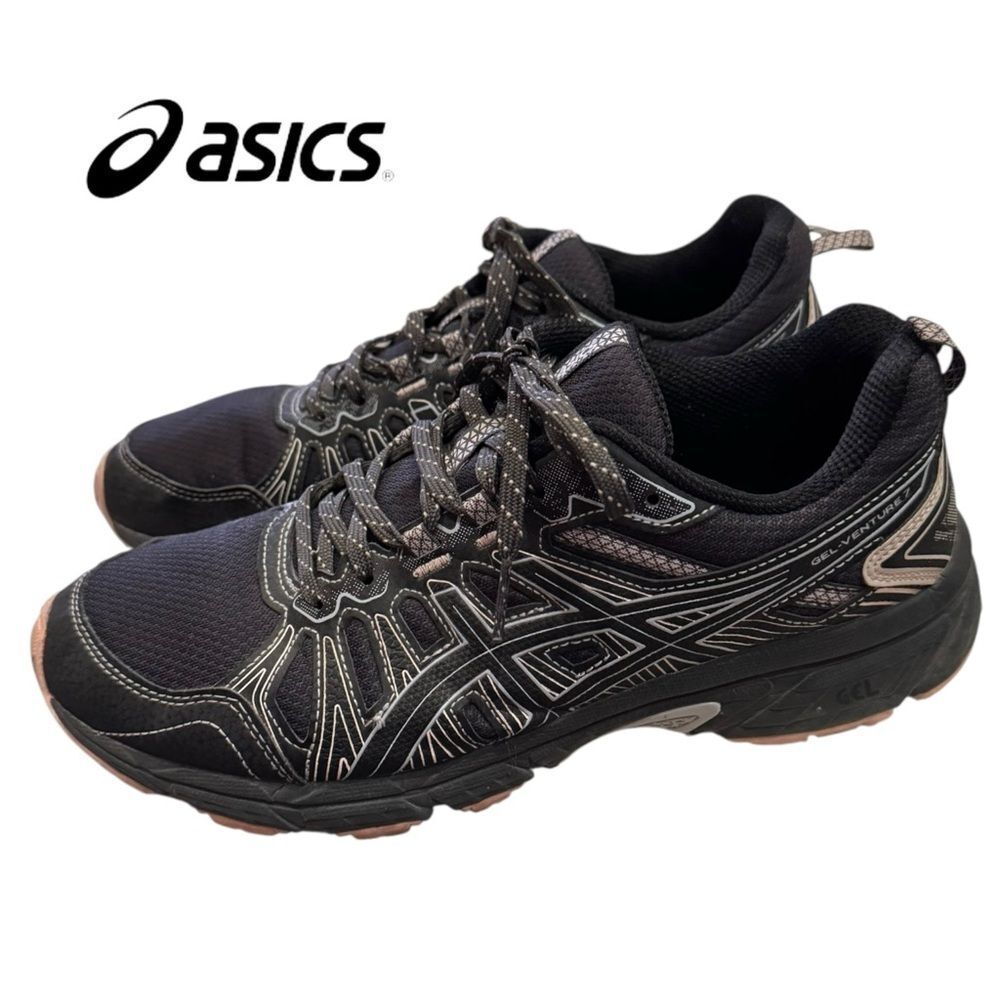 ASICS GEL-Venture 7 Trail Running Shoes (1012A983) Graphite Gray Sneakers 8.5
